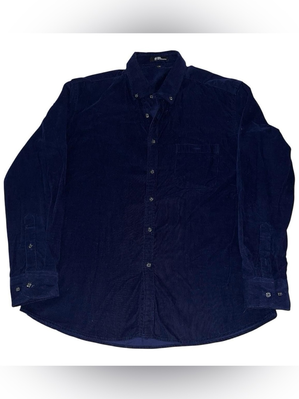Purple corduroy button-up shirt
By chocmon.